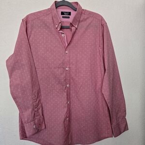 PENGUIN Men's Pink Button-Up Shirt.Size 15 1/2